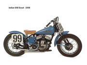 Motor Indian 648 Scout 1948