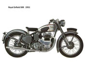 Motor Royal Enfield 500 1951